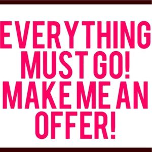 Selling closet items- negotiable! 💗❤️